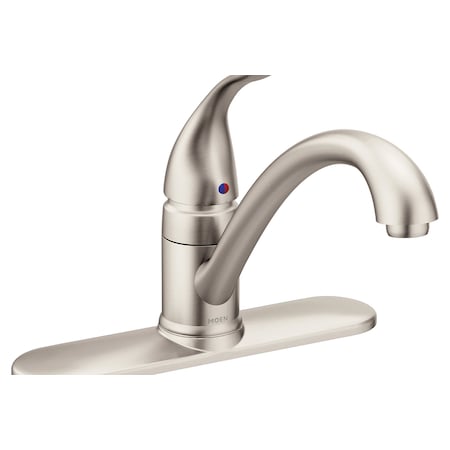 Moen One-Handle Kitchen Faucet Spot Resist Stainless 7081SRS